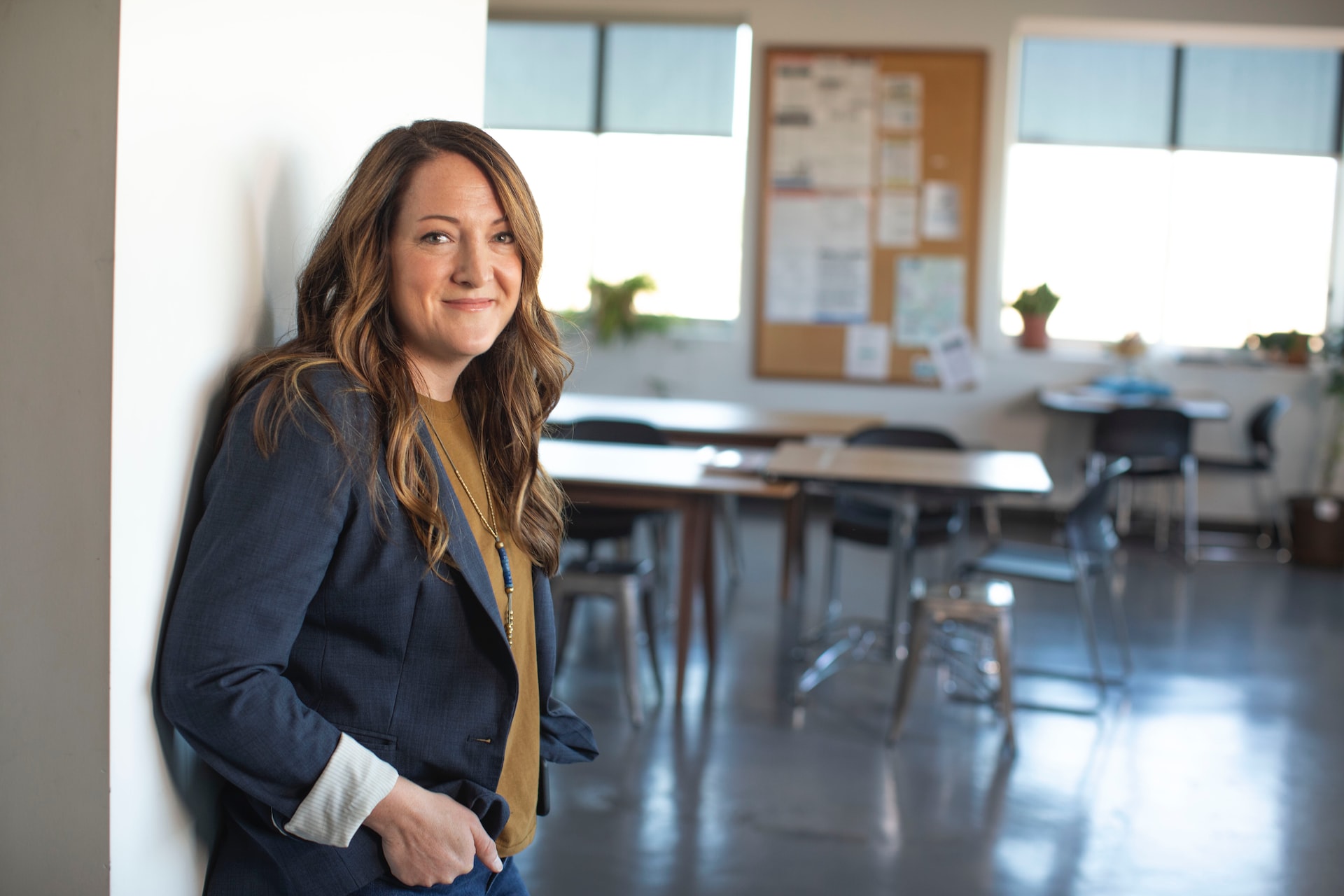 woman in the office